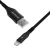 Proove USB to Lightning Braided Scout 1m Black (CCBS20001101) - зображення 3