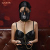  Маска на голову з повідцем та нашийником LOCKINK Blowjob Head Harness Muzzle for Puppy Play (292156  - зображення 1