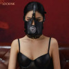  Маска на голову з повідцем та нашийником LOCKINK Blowjob Head Harness Muzzle for Puppy Play (292156  - зображення 4