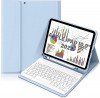 BeCover Чохол-книжка з бездротовою клавіатурою  для Apple iPad 10.9" 2022 Light Blue (711141) - зображення 1