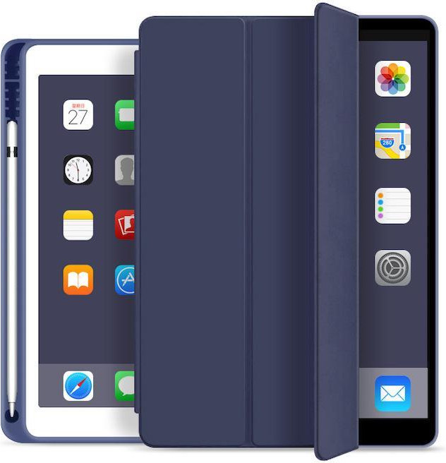 BeCover Чохол-книжка  з кріпленням Apple Pencil для Apple iPad Air 13" M2 2024 Deep Blue (711457) - зображення 1