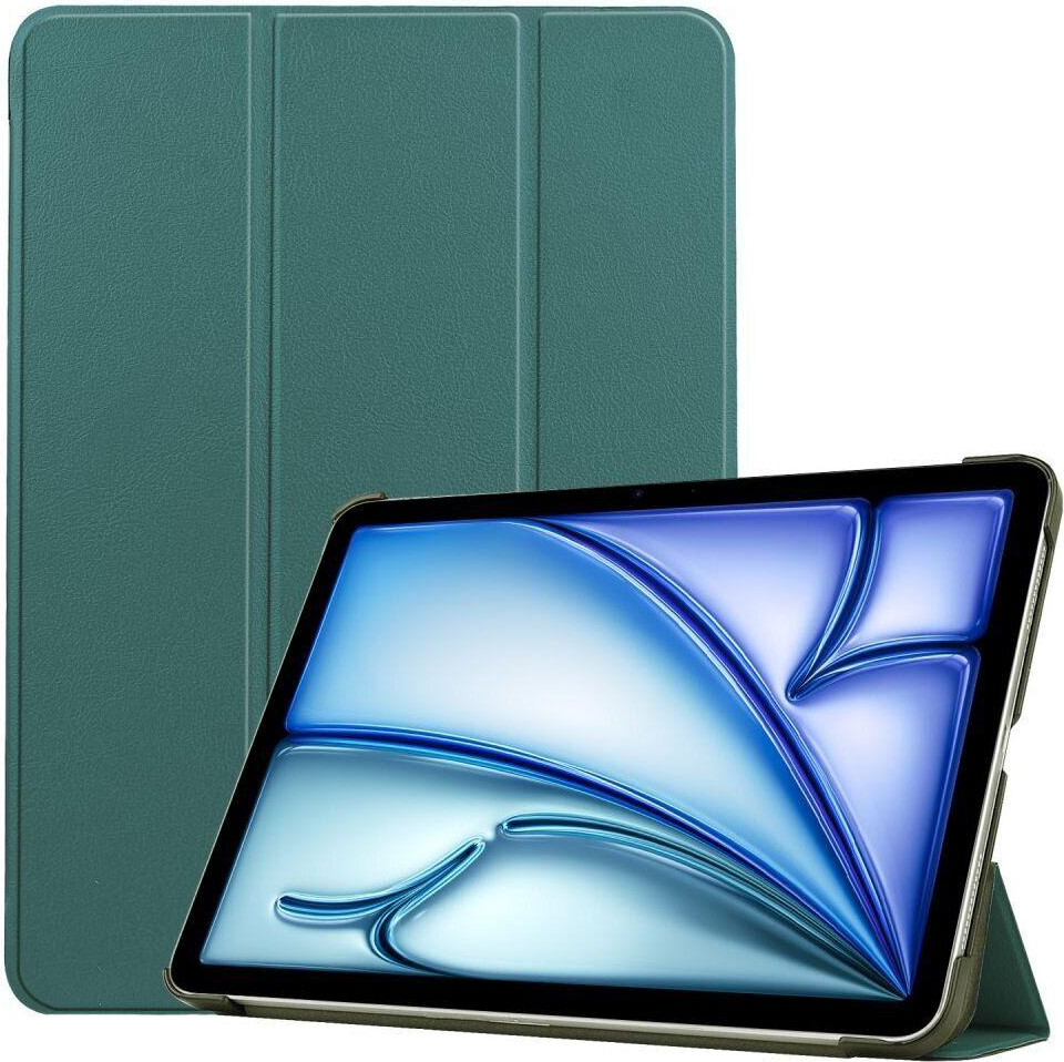 BeCover Силіконовий чохол-книжка  для Apple iPad Air 13" M2 2024 Dark Green (711450) - зображення 1