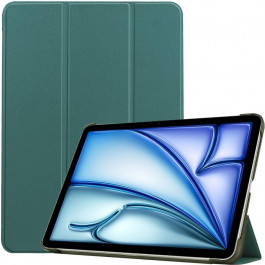   BeCover Силіконовий чохол-книжка  для Apple iPad Air 13" M2 2024 Dark Green (711450)