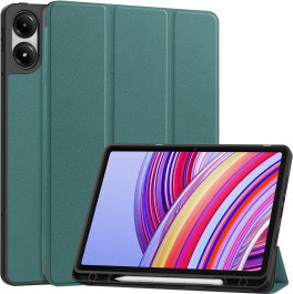   BeCover Flexible TPU Mate з кріпленням для стілусу для Xiaomi Poco Pad 12.1" Dark Green (711584)