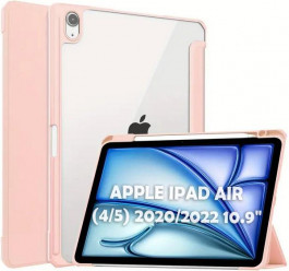   BeCover Soft Edge TPU з кріпленням Apple Pencil для Apple iPad Air (4/5) 2020/2022 10.9" Pink (711700)