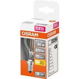   Osram LED Retrofit Classic Filament P45 4W E14 2700K 220-240V (4058075436527)