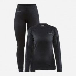   Craft Комплект жіночої термобілизни Core Dry Baselayer Set W XXXL Чорний