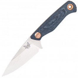   Benchmade Dacian Blue Denim Micarta Spear Point (203)