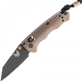   Benchmade Full Immunity Flat Dark Earth Aluminum Wharncliffe (290BK-1)