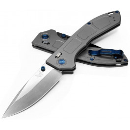   Benchmade Narrows Gray Titanium Drop-point (748)