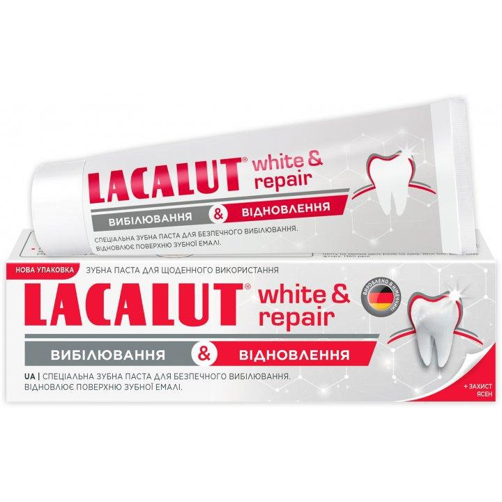 Lacalut Зубная паста Lacalut white and repair 75 мл (4016369546154) - зображення 1