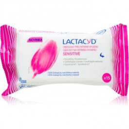   Lactacyd Sensitive серветки для інтимної гігієни 15 кс