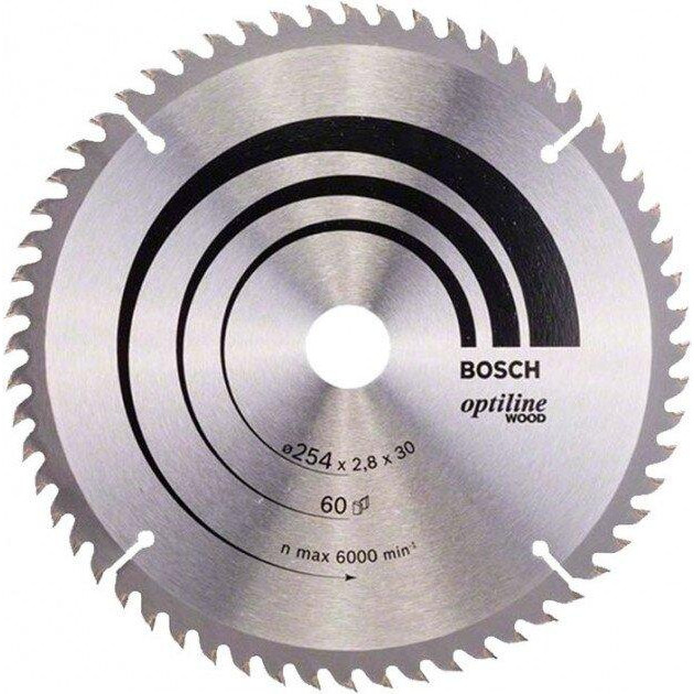 Bosch Optiline Wood, 254x30 мм. (2608640444) - зображення 1