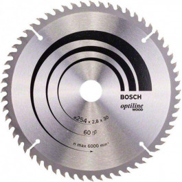   Bosch Optiline Wood, 254x30 мм. (2608640444)