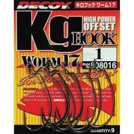   Decoy Kg Hook Worm17R №3/0 (6pcs)