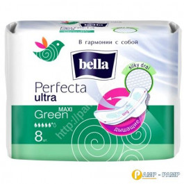   Bella Гігієнічні прокладки  Perfecta Ultra Maxi Green 8 шт