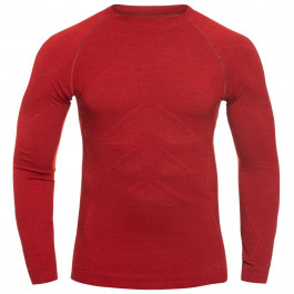   FreeNord Термофутболка  NordTrek Merino Tech Long Sleeve - бордова L