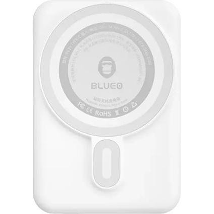 Blueo Wireless Powebank 10000 mAh White (P010WHT) - зображення 1