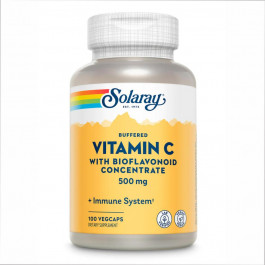   Solaray Vitamin C with Bioflavonoid Concentrate 500mg - 100 vcaps