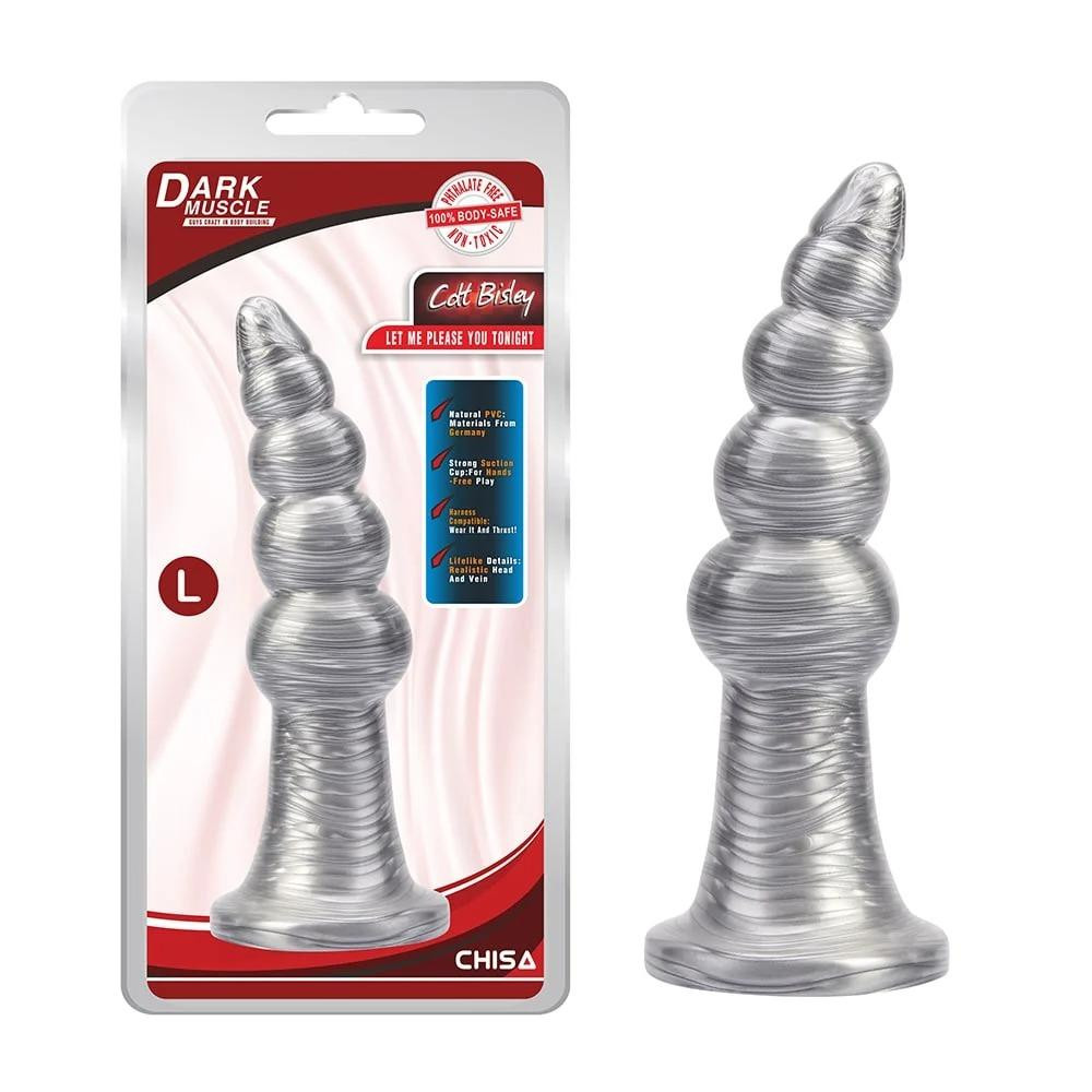 Chisa Novelties Silver Dark Muscle  16.5 х 4.2 см (900708 / CN-711490070) - зображення 1