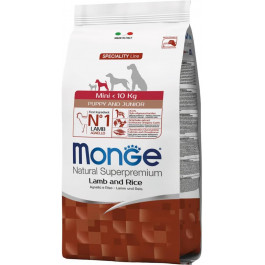   Monge Mini Puppy&Junior Lamb/Rice 2,5 кг (8009470011525)