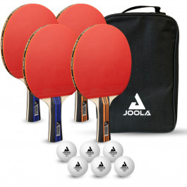   JOOLA Family Advanced 4 Bats 6 Balls (54823)