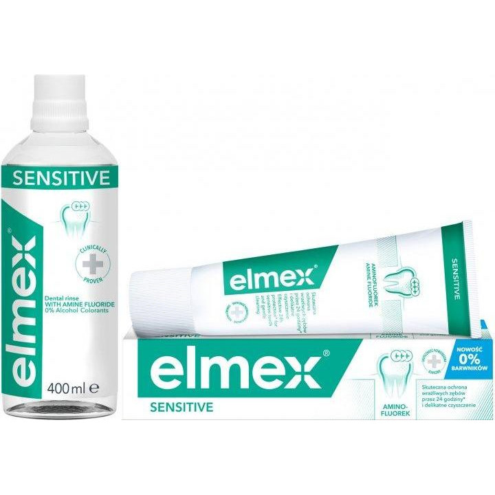 Elmex Ополіскувач для рота  Sensitive Plus 400 мл (7610108065370) - зображення 1