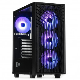   QUBE GERYON Black RGB Fans (QBGERYON_FFBNU3)