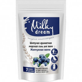   Milky Dream Сіль для ванн  шипуча ароматна морська Перлинна ванна 300 г (4820205301797)