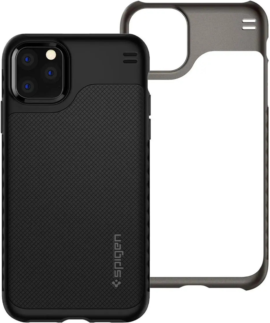 Spigen iPhone 11 Pro Hybrid NX Matte Black (ACS00286) - зображення 1