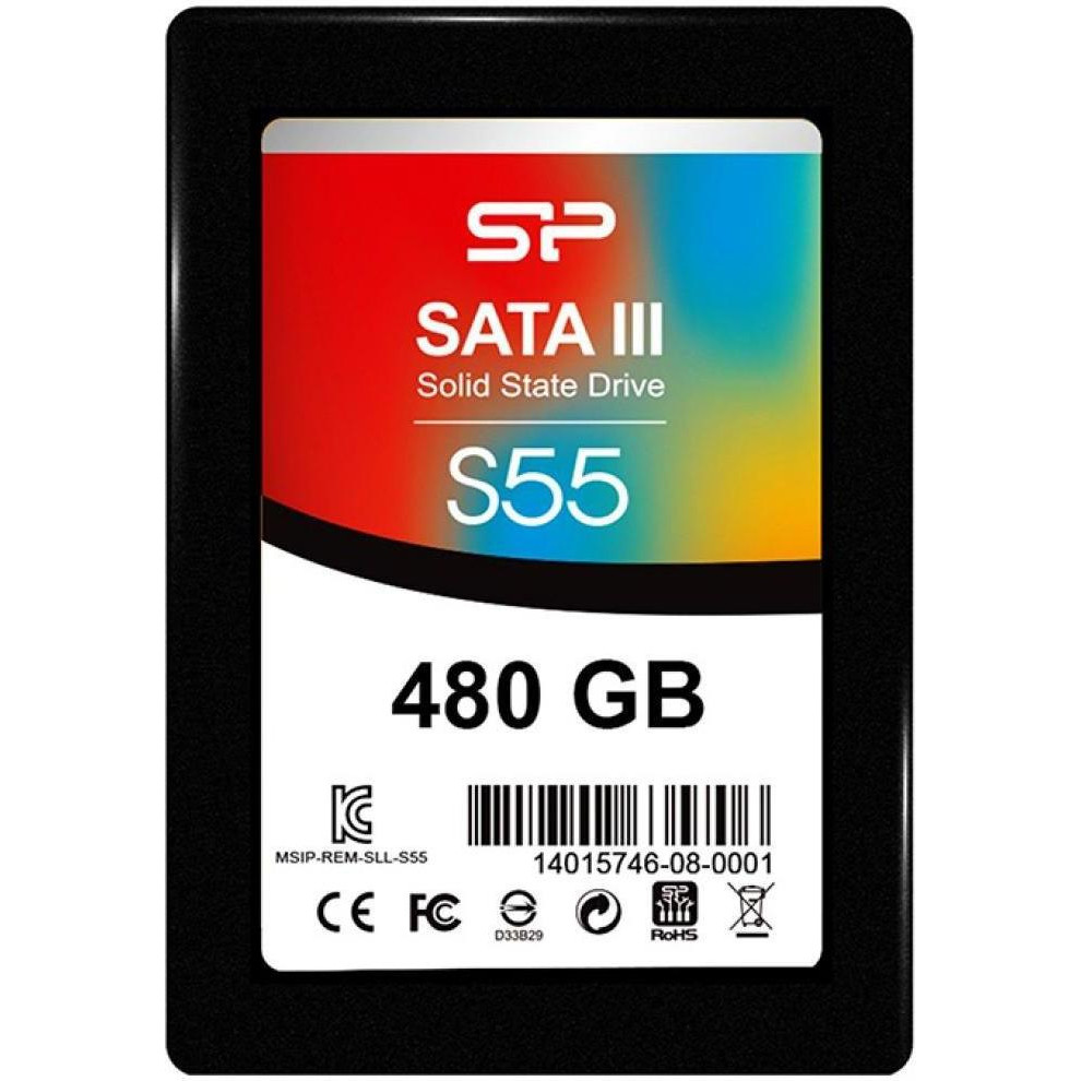 Silicon Power Slim S55 SP480GBSS3S55S25 - зображення 1