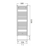 Zehnder Virando AB-120-050-9016 - зображення 3