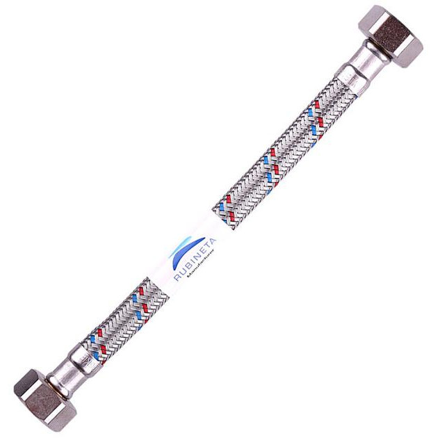 Rubineta Шланг водопроводный  1/2"x1/2" 300 см В-В гибкий 610300 - зображення 1