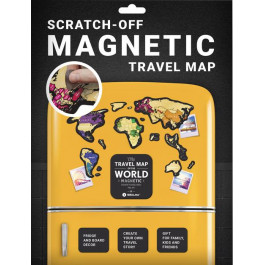   1dea.me Скретч карта Travel Map Magnetic World (4820191130609)