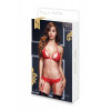 Baci Комплект LACY BRA GARTER OPEN CROTCH PANTY 2P RED (BAC3101RED) - зображення 3