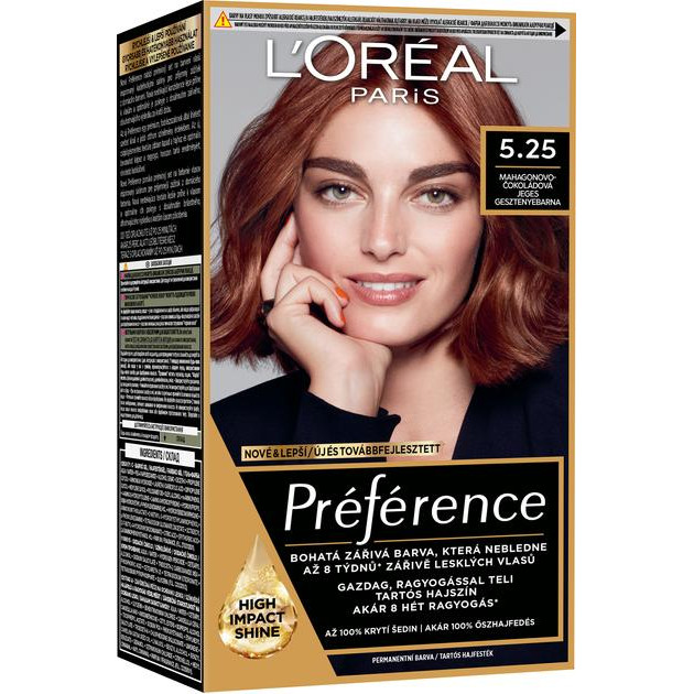 L'Oreal Paris Стійка фарба для волосся  Preference 5.25 Antigua Icy Brown 174 мл - зображення 1