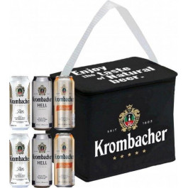   Krombacher Набір пива  (Pils 2 шт. х 0.5 л, Hell 2 шт. х 0.5 л, Weizen 2 шт. х 0.5 л) + термосумка (40082879132