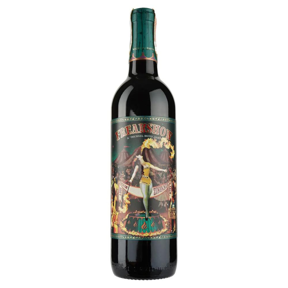 Michael David Вино  Freakshow Zinfandel красное сухое 0,75 л 15,5% (0652935100500) - зображення 1