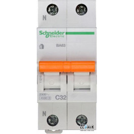   Schneider Electric ВА63 1P+N 32A C (11216)