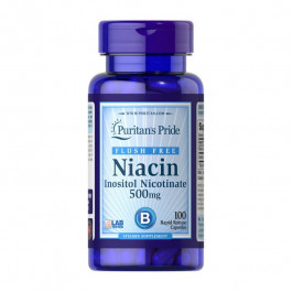   Puritan's Pride Niacin 500 mg 100 капсул