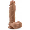 Blush Novelties AU NATUREL 9.5INCH DILDO MOCHA (T331228) - зображення 4