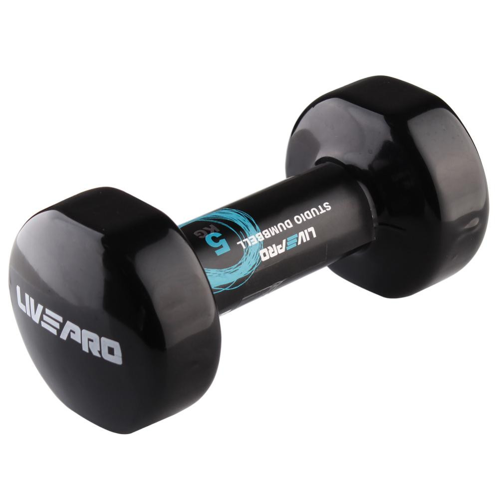 LivePro Studio Dumbbell 5кг (LP8076-5) - зображення 1