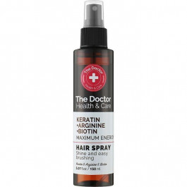   The Doctor Health & Care Спрей для волосся  Health & Care Keratin + Arginine + Biotin Максимум енергії 150 мл (8588006042863)