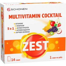   Schonen Мультивитаминный коктейль ZEST 14 саше (000000941)