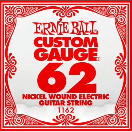   Ernie Ball Струна 1162 Nickel Wound Electric Guitar String .062