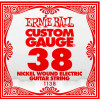 Ernie Ball Струна 1138 Nickel Wound Electric Guitar String .038 - зображення 1