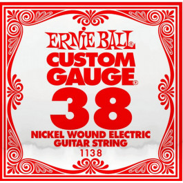   Ernie Ball Струна 1138 Nickel Wound Electric Guitar String .038