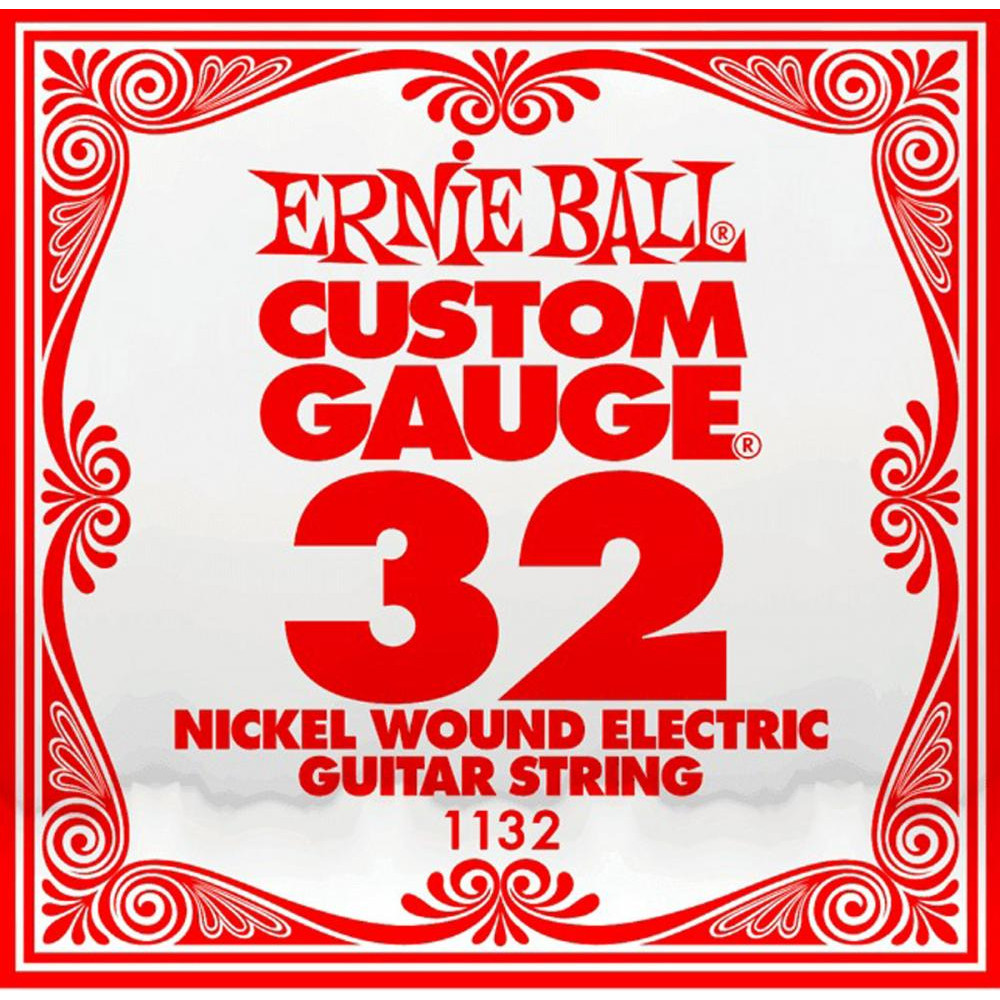 Ernie Ball Струна 1132 Nickel Wound Electric Guitar String .032 - зображення 1