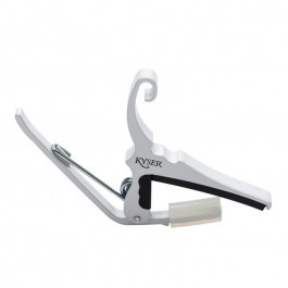   Kyser Каподастр  KG6WA Quick-Change Acoustic Guitar Capo Pure White