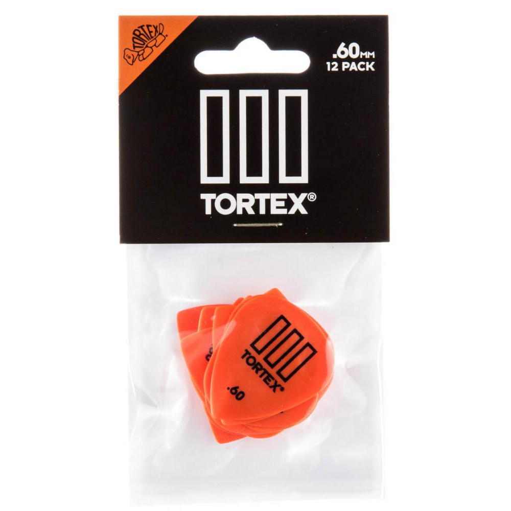 Dunlop Медиаторы 462P.60 Tortex TIII Player's Pack 0.60 mm (12 шт.) - зображення 1